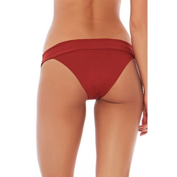 46. NWT L Space Veronica Bikini Bottom In Midnight Blue - Picture 3 of 6